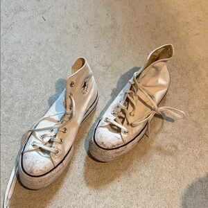 Converse Classic White High-Top Sneakers